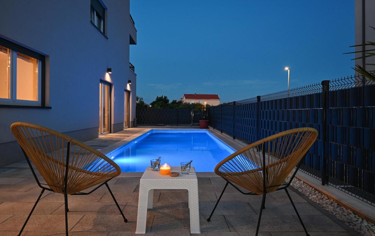 Luxury Apartment Maravic With Private Pool Трогир Екстериор снимка